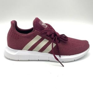 Maroon adidas running shoes Clearance